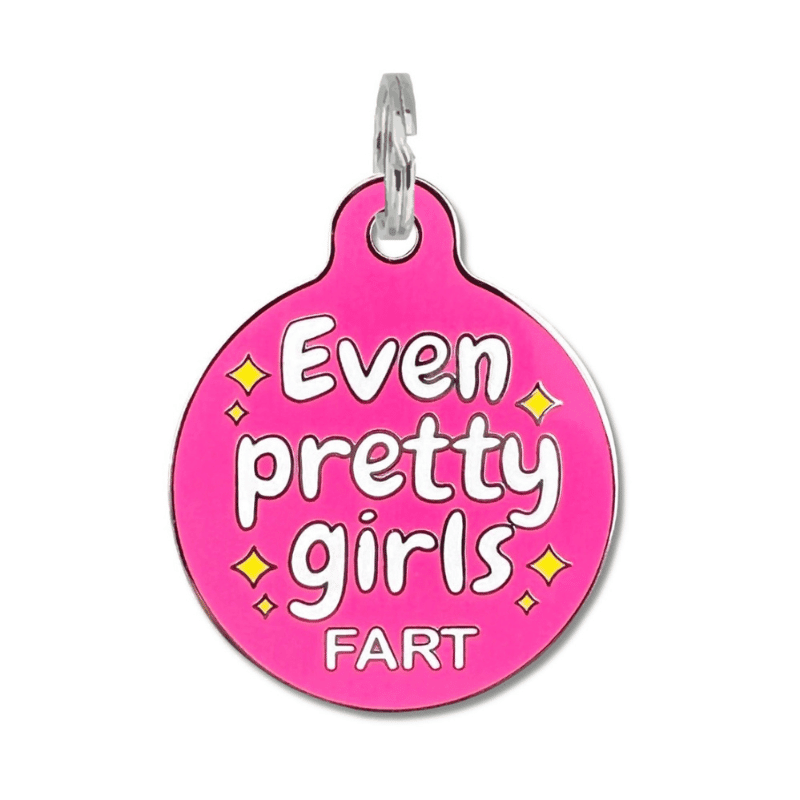 Obesek za psa Even pretty girls fart