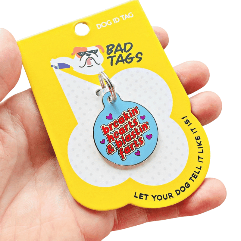 Obesek za psa Breakin' Hearts & Blastin' farts